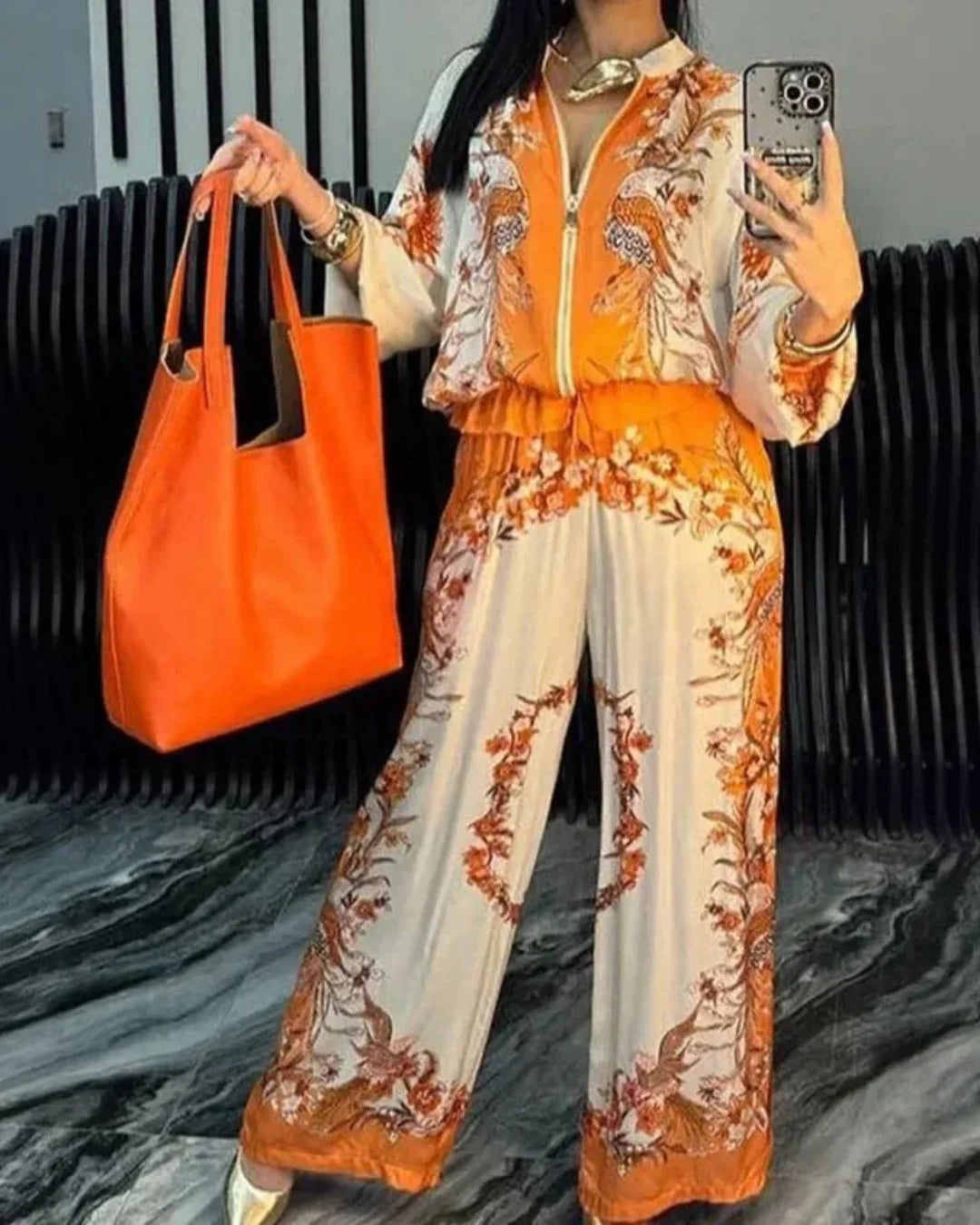 Satin Set with Elegant Shine and Effortless Comfort - Saori™