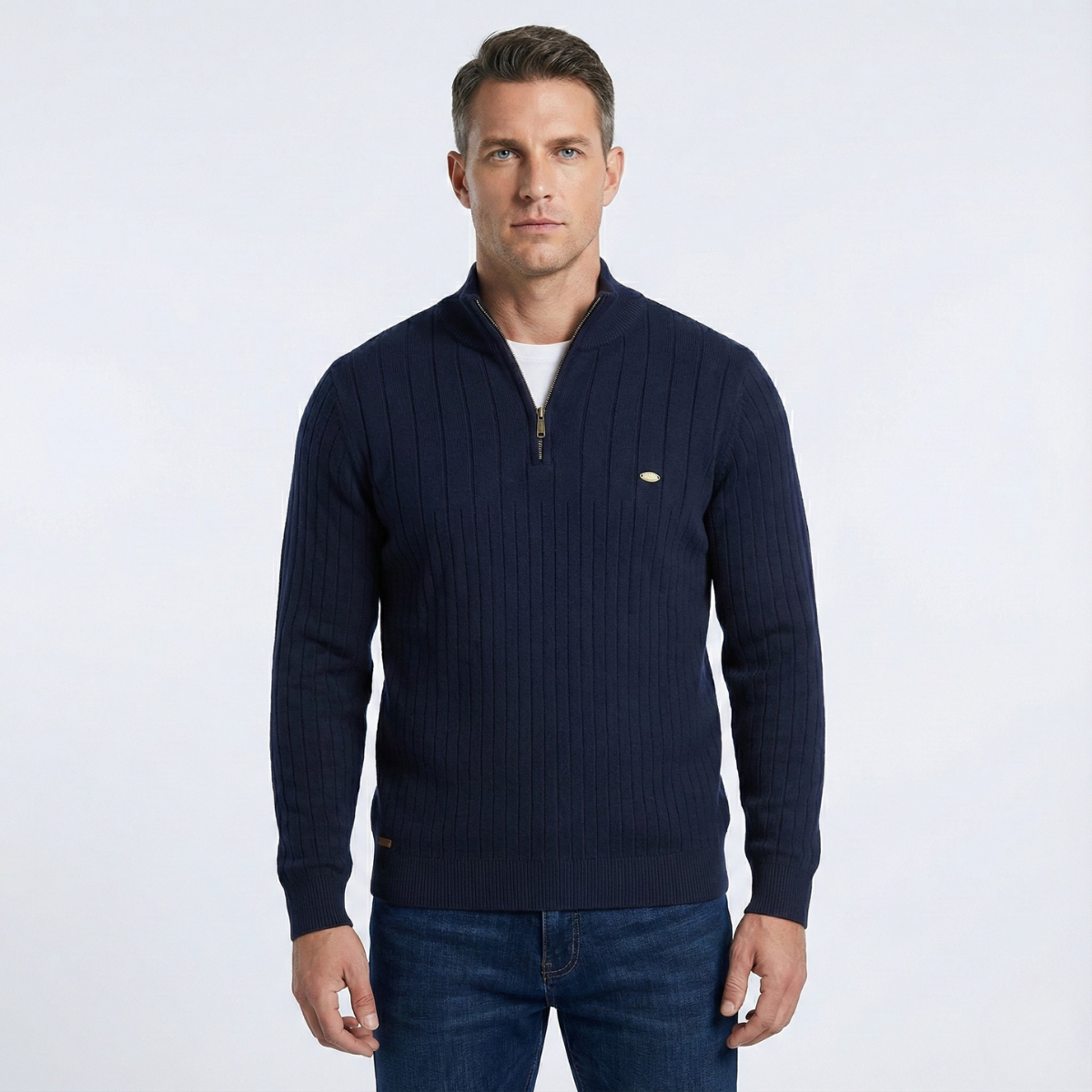 Jenson Quarter Zip Sweater | Lupi