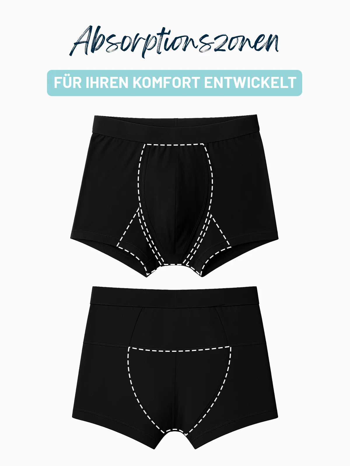 DryGuard™ – Auslaufsichere Boxershorts für Männer (2 kaufen, 5 bekommen)