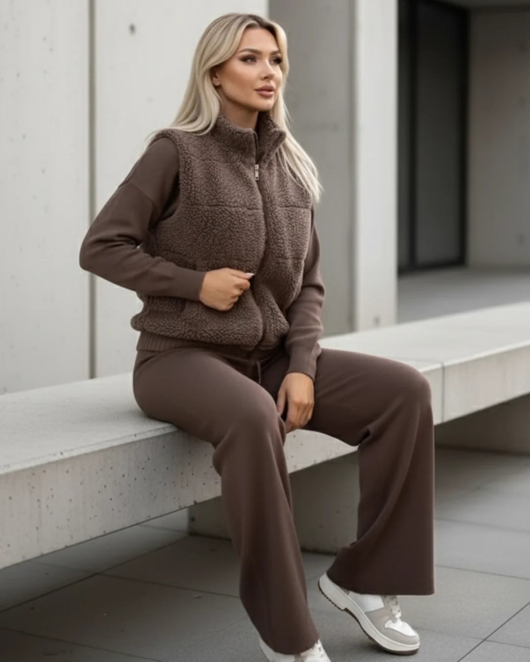 Nuvia™ – 3-Piece Cozy Chic Lounge Set