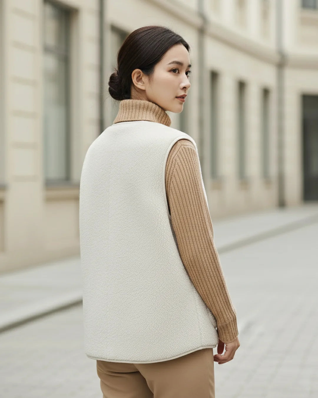 Solene™ – Parisian Wool Cardigan for Effortless Elegance
