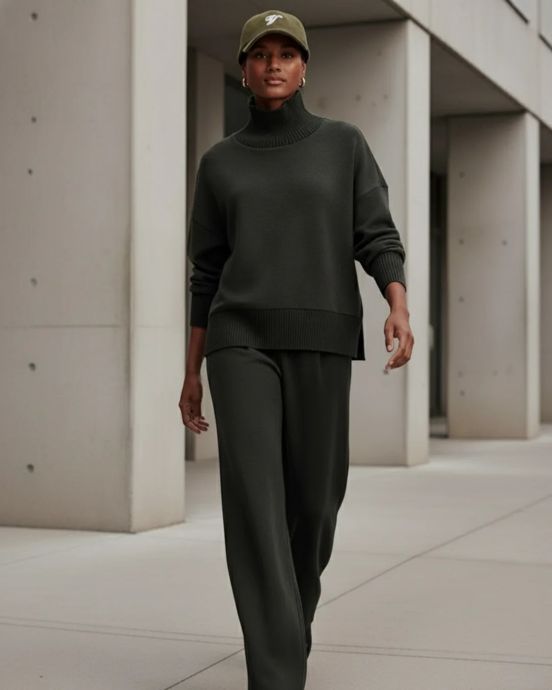 Elyse™ – Turtleneck Knit Set
