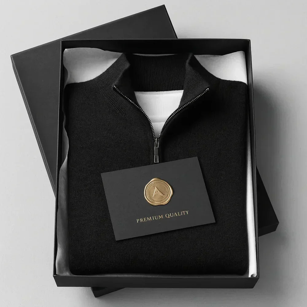 Santous sweater med lynlås | Lupi