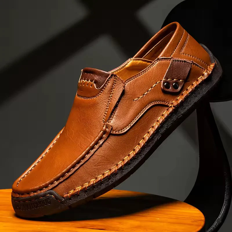 Bravon™ – Premium Leather Comfort Shoes for Men