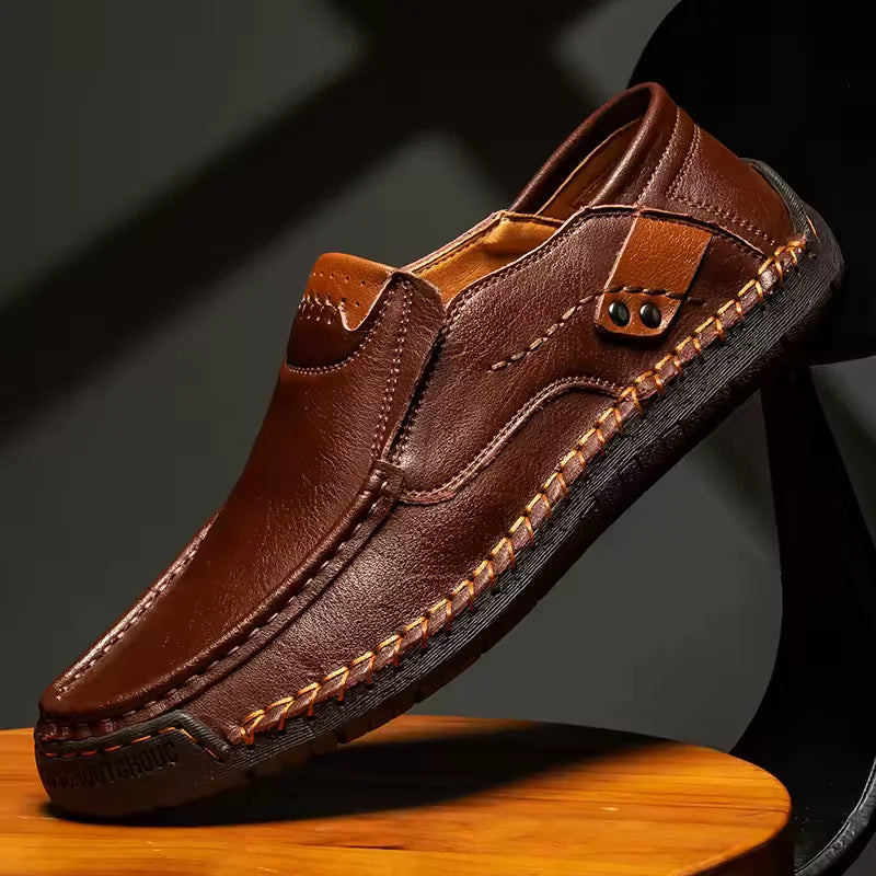 Bravon™ – Premium Leather Comfort Shoes for Men