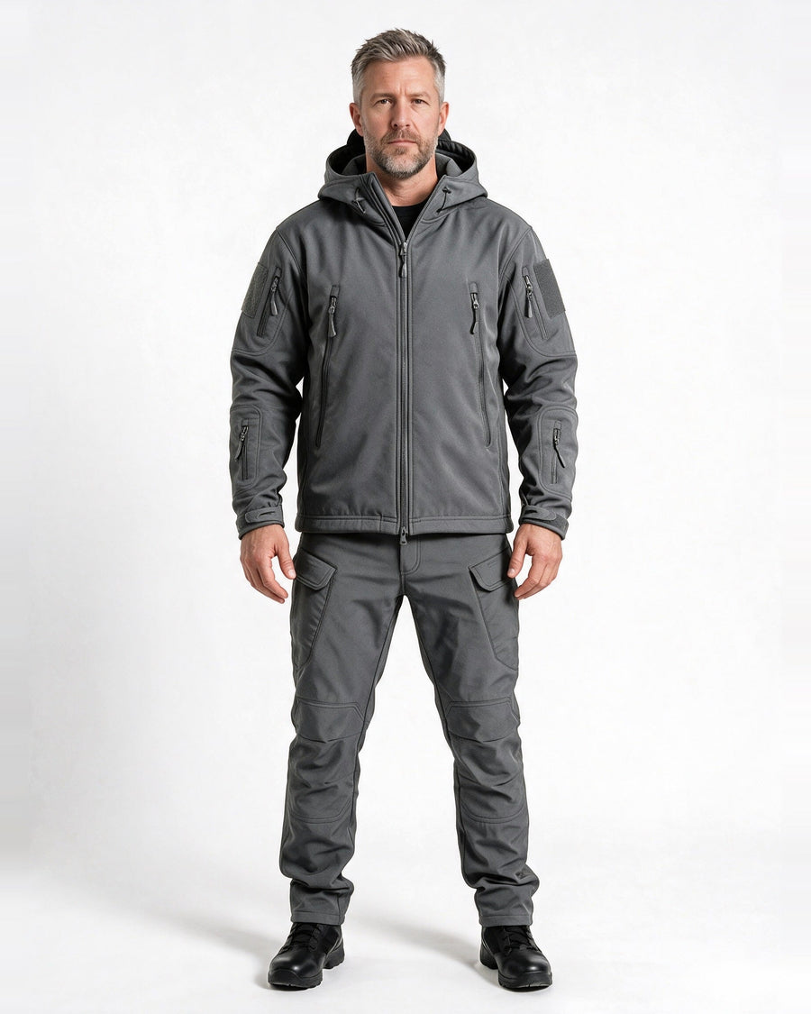 Braddock — Men's Hooded Softshell Jacket & Pants Set