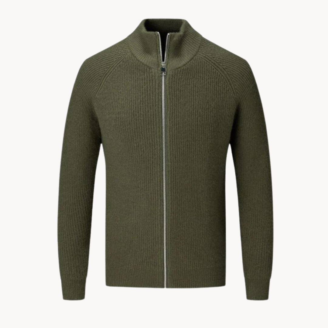 Colton Kaschmir-Pullover mit Reißverschluss | Lupi
