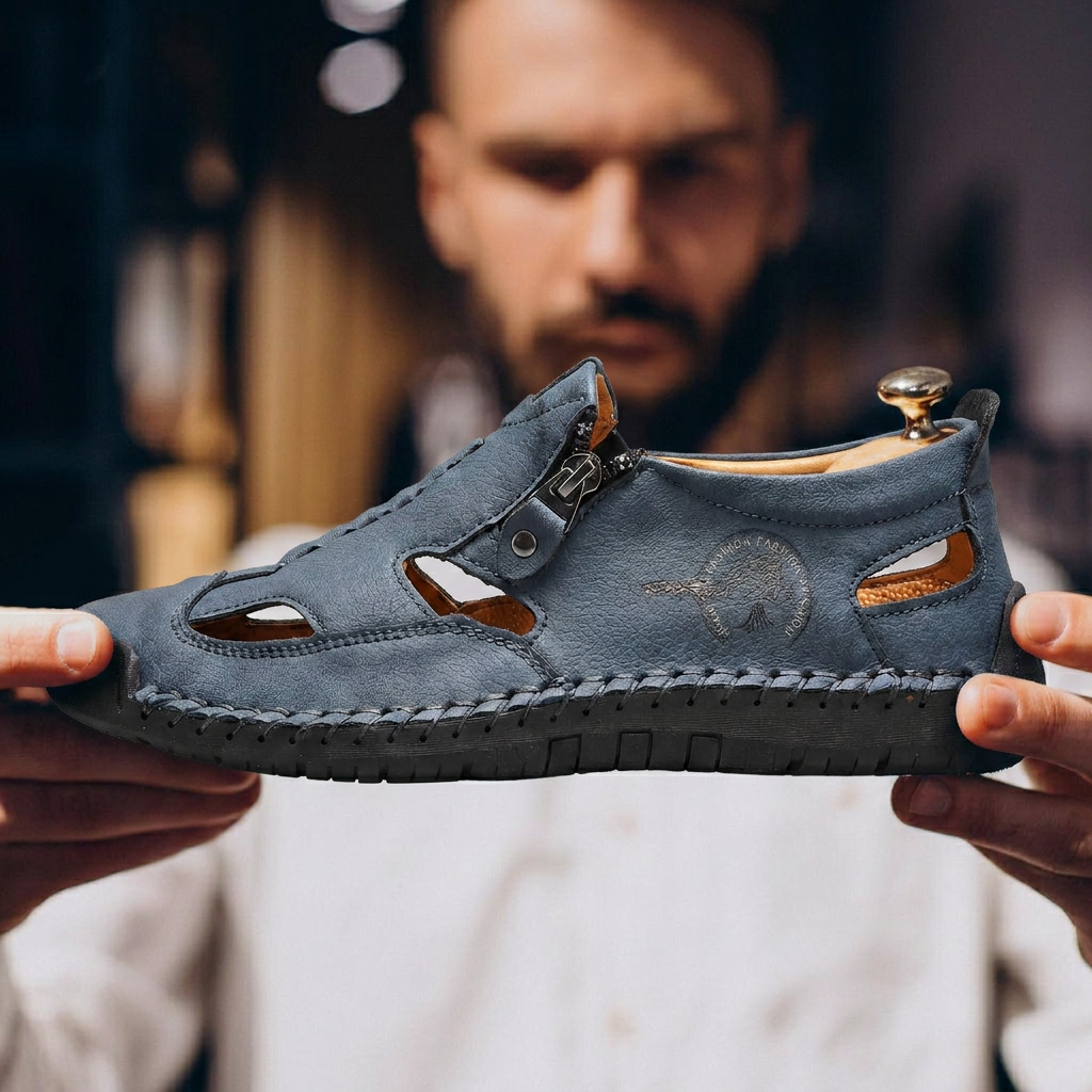 6. Hand-stitched durability — 12-18 months of regular wear, not disposable fast-fashion