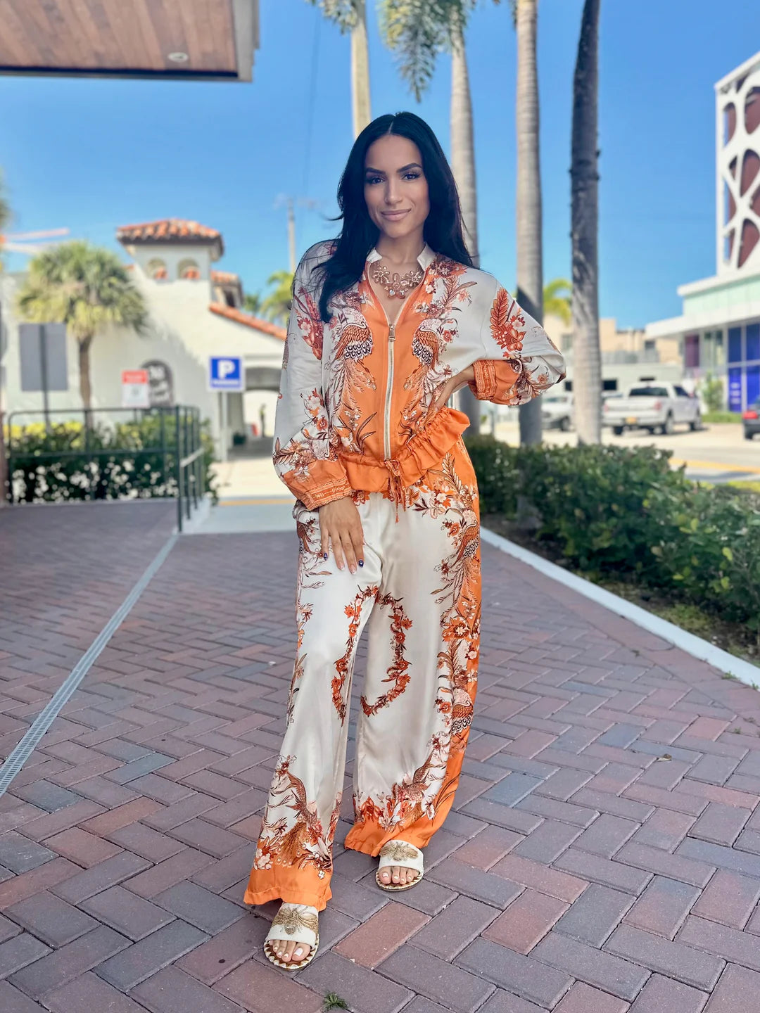 Satin Set with Elegant Shine and Effortless Comfort - Saori™