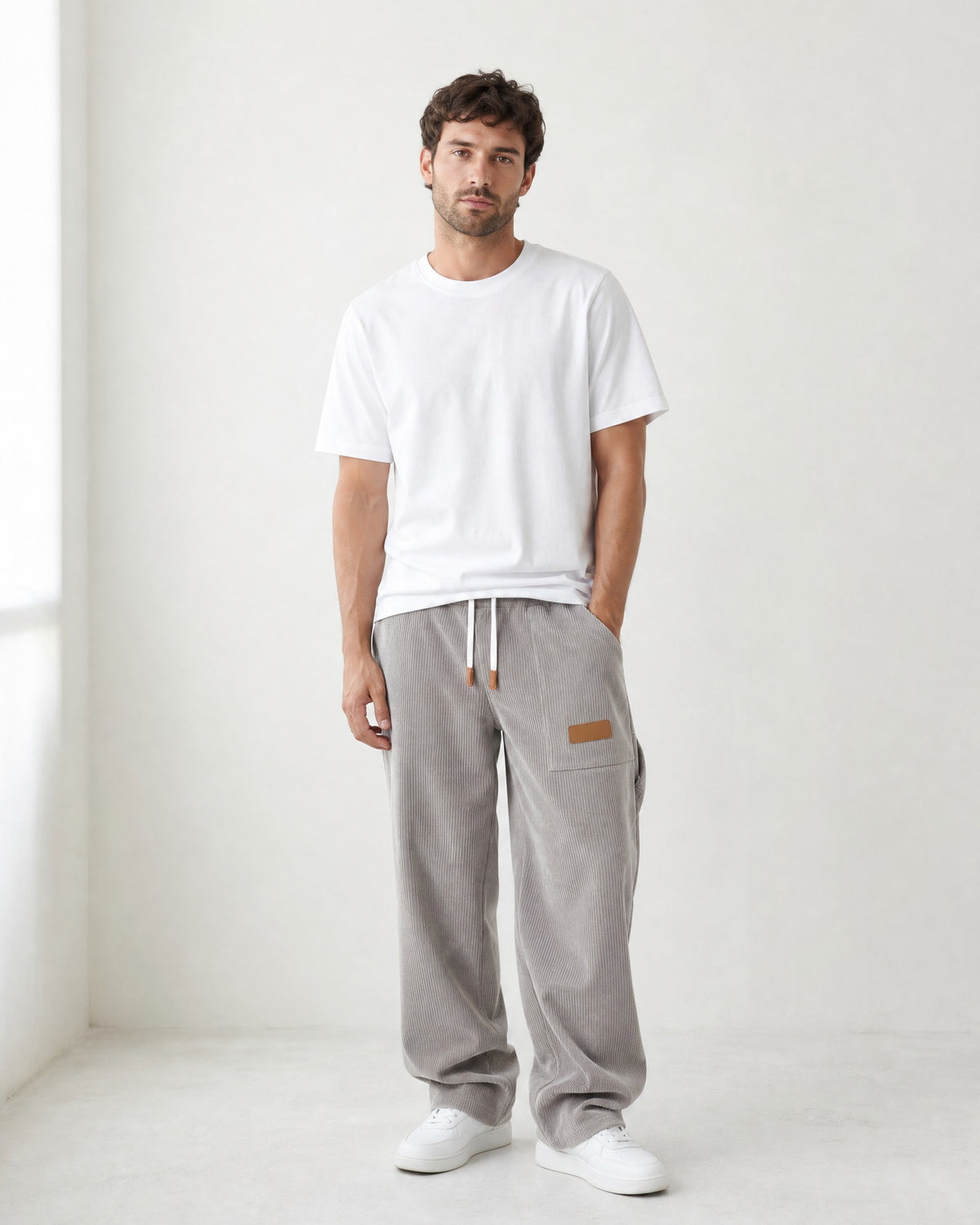 Marlow trousers, full look