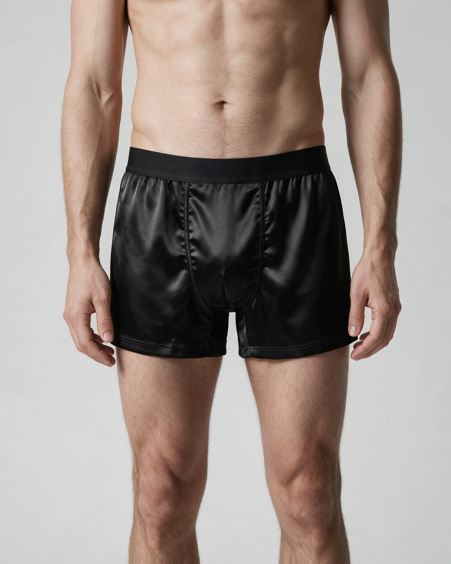 Mayfair — Herren-Boxershorts aus Seidenmix