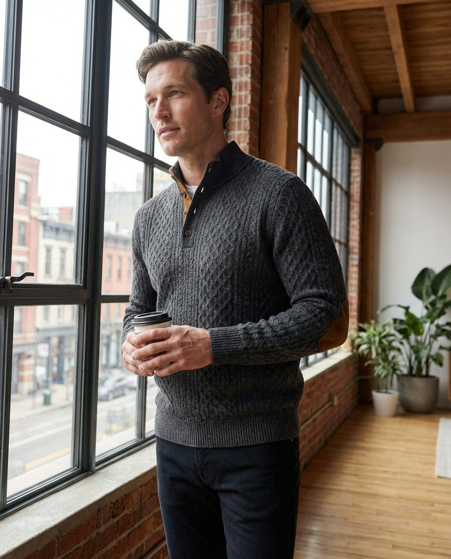 Crown™ – Classic High Collar Pullover