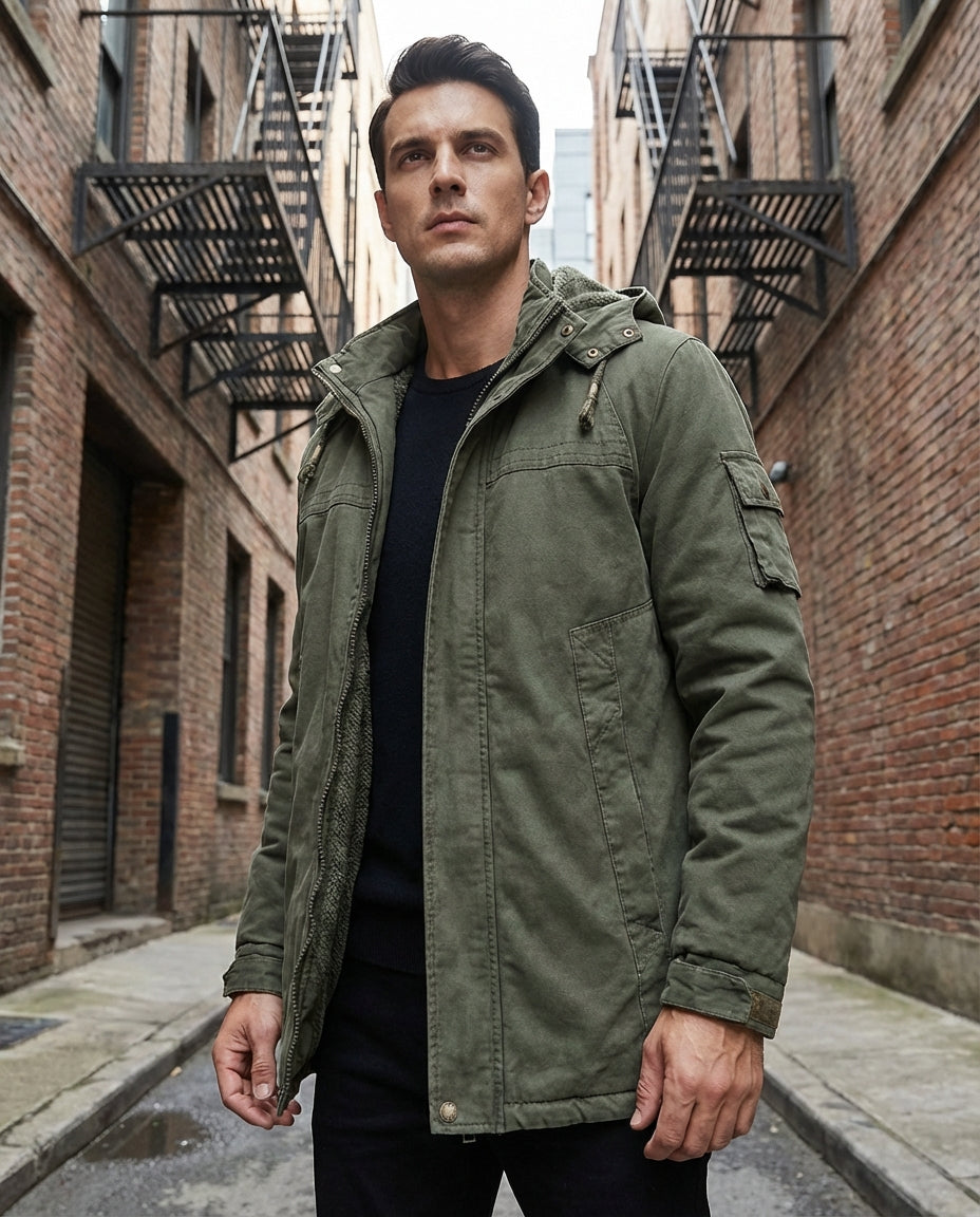 Nordelle™ Winter Coat – Men’s refined winter coat for everyday wear
