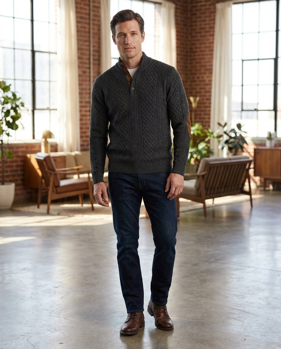 Crown™ – Classic High Collar Pullover