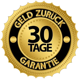 100 % 30 Tage Geld-zurück-Garantie