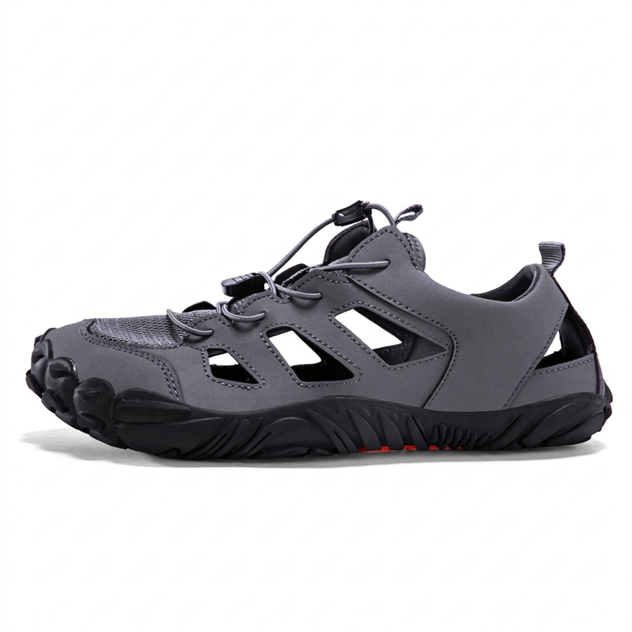 OpenStep — Closed-Toe Trail Sandal with Quick Lace